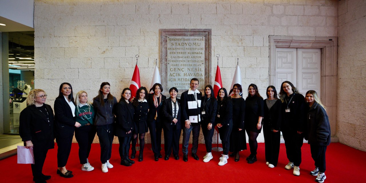 İstanbul - İmamoğlu Beşiktaş Başkanı Hasan Arat’ı Ziyaret Etti