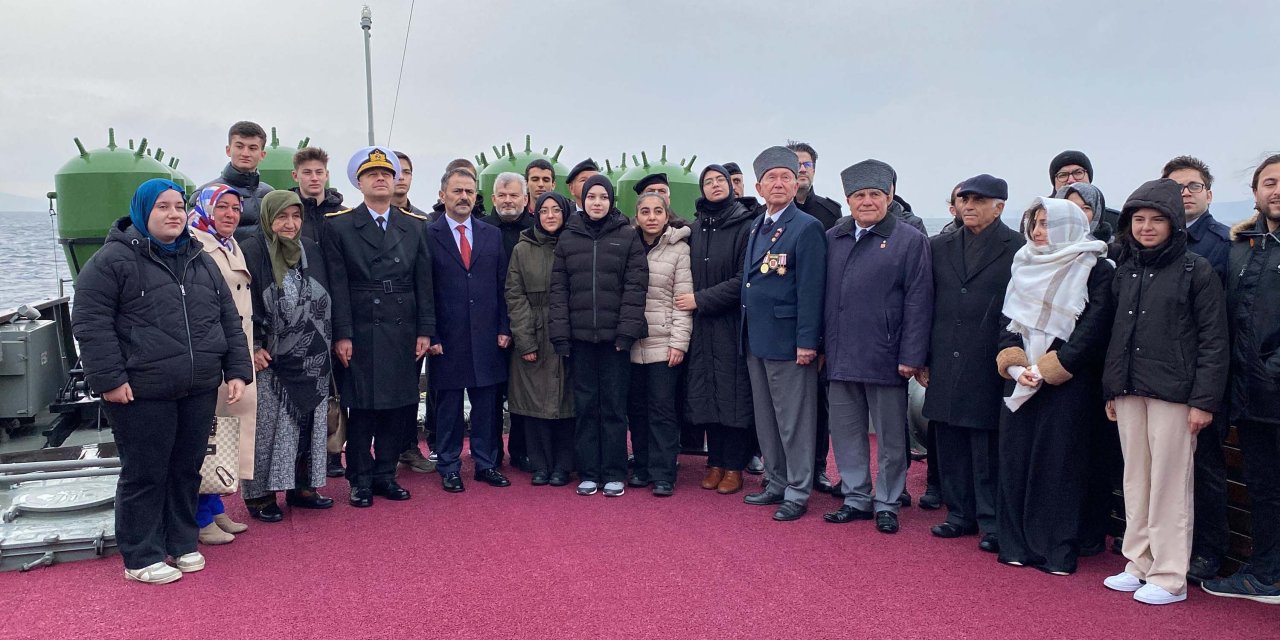 'Tcg Nusret', 109 Yıl Sonra Aynı Rotada