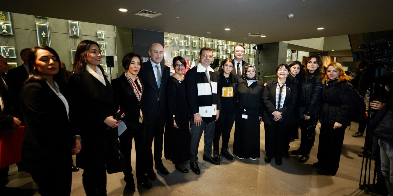 İmamoğlu, Beşiktaş Başkanı Hasan Arat’ı Ziyaret Etti