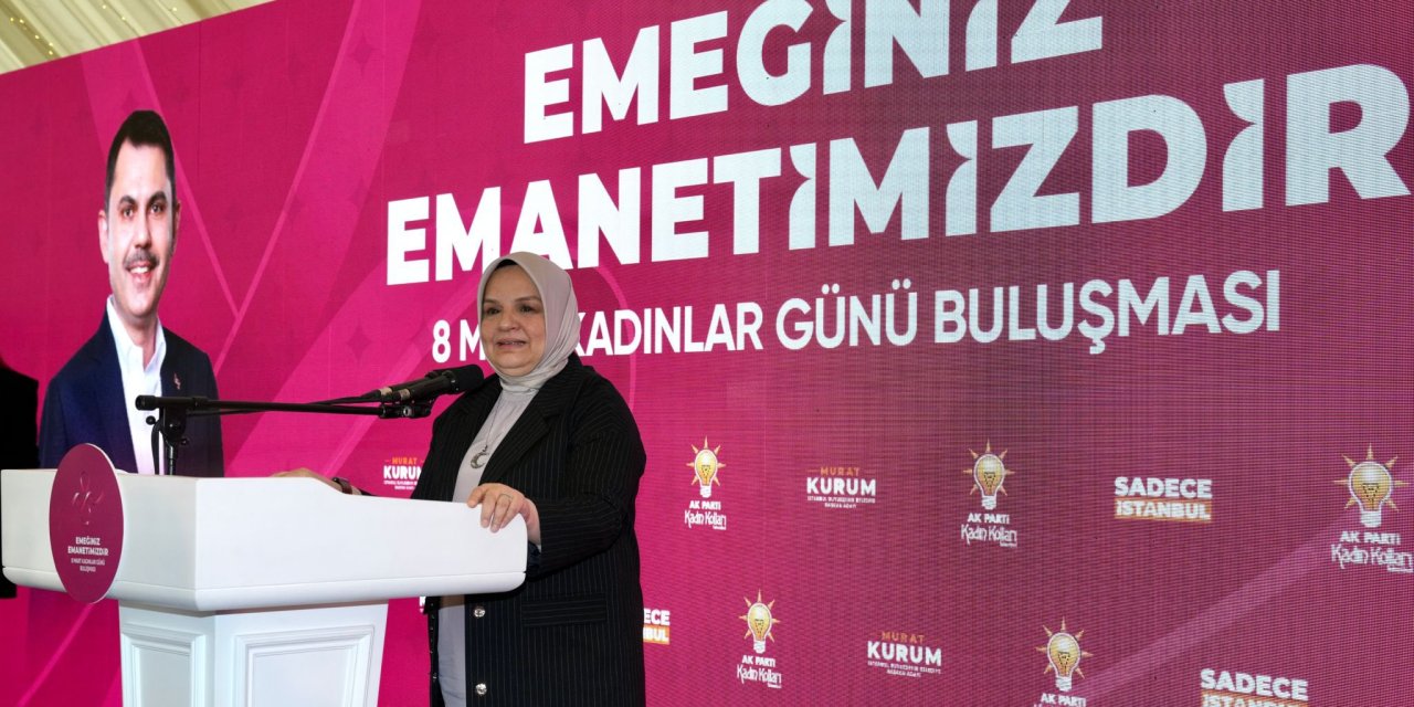 İstanbul- Ak Parti Kadın Kolları’ndan '8 Mart Dünya  Kadınlar Günü’' Açıklaması