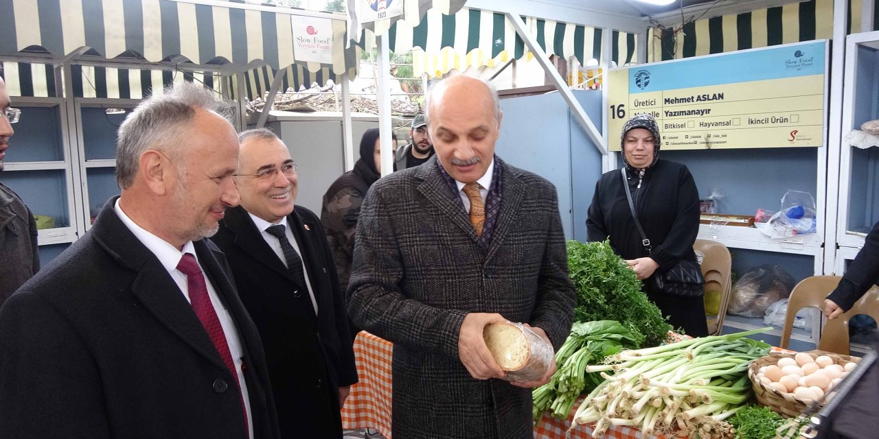 Saadet Partisi İbb Başkan Adayı Birol Aydın, Şile’de Pazar Esnafını Ziyaret Etti