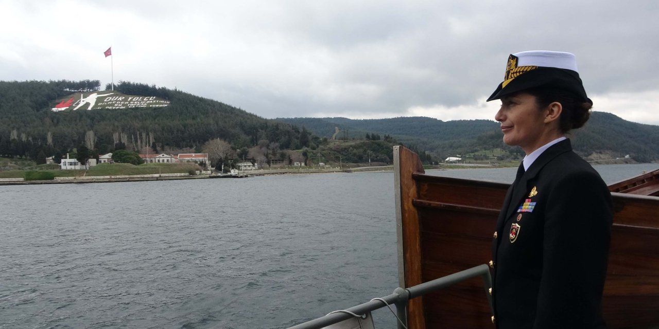 Türkiye'nin İlk Kadın Amirali, Tcg Nusret İle Seyir Yaptı