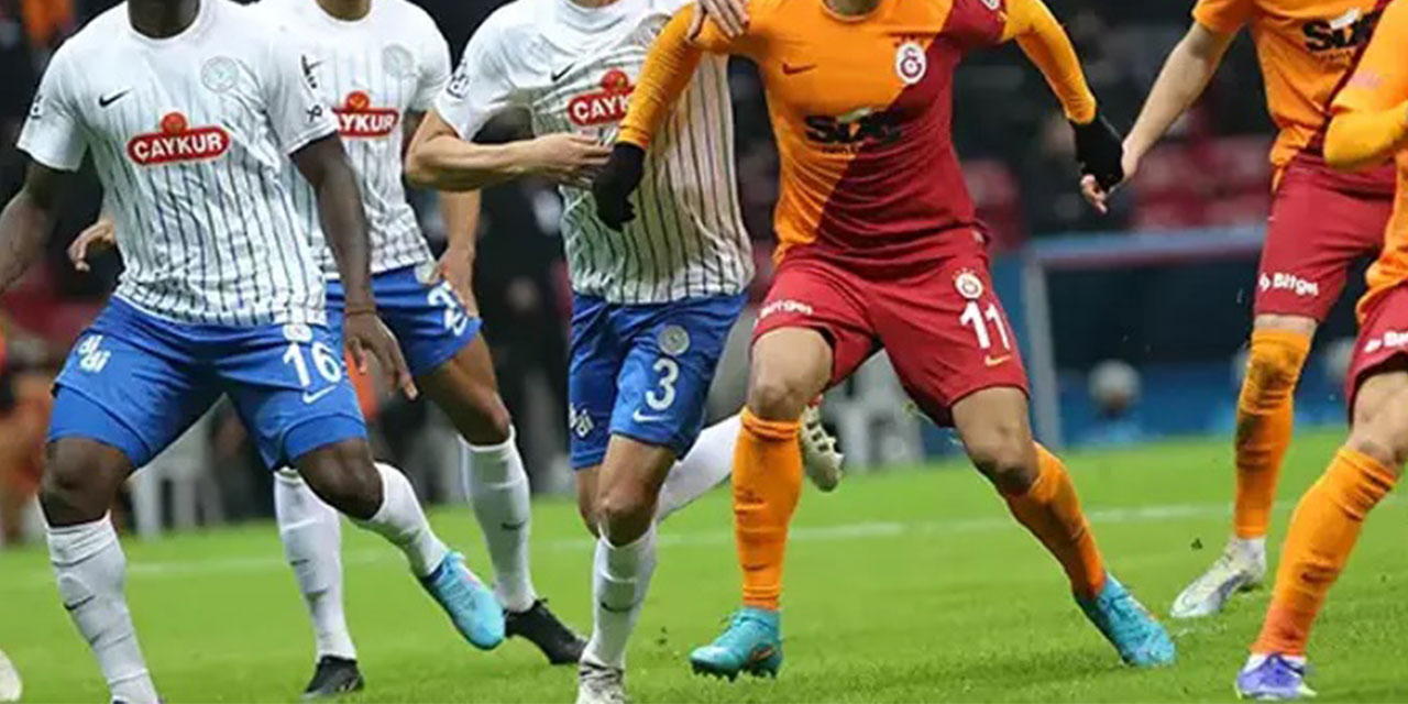 Çaykur Rizespor – Galatasaray Maçının Günü ve Saati Belli Oldu