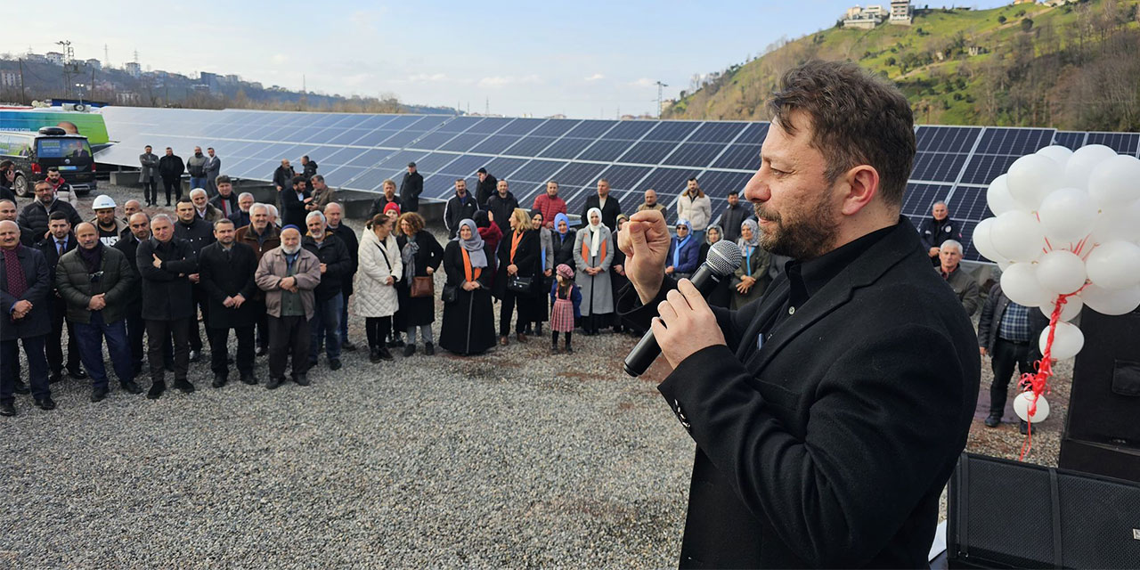 Ardeşen'de GES'in açılışı törenle yapıldı