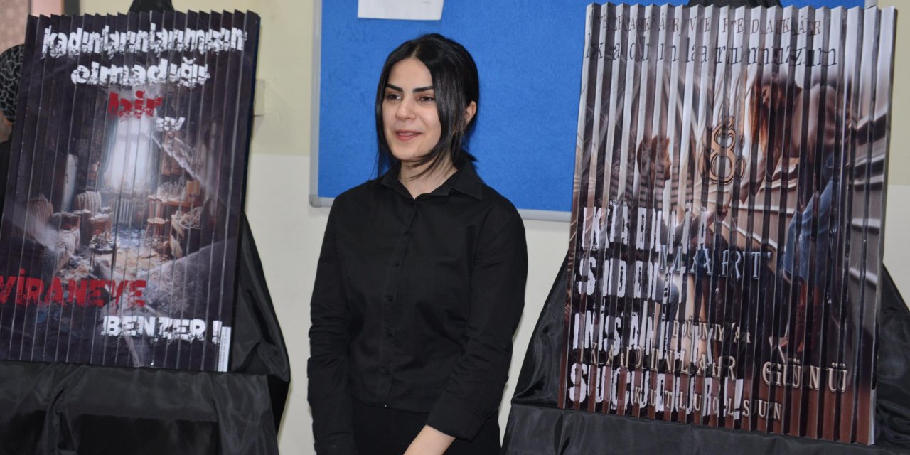 21 Kız, 1 Erkek Öğrenci, Günleri Kutlanan Ve Şiddete Uğrayan Kadınları Çizdi