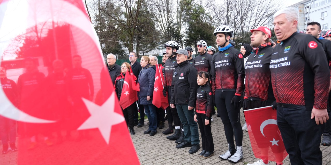 Çanakkale Şehitleri Anısına 300 Kilometre Pedal Çevirecekler