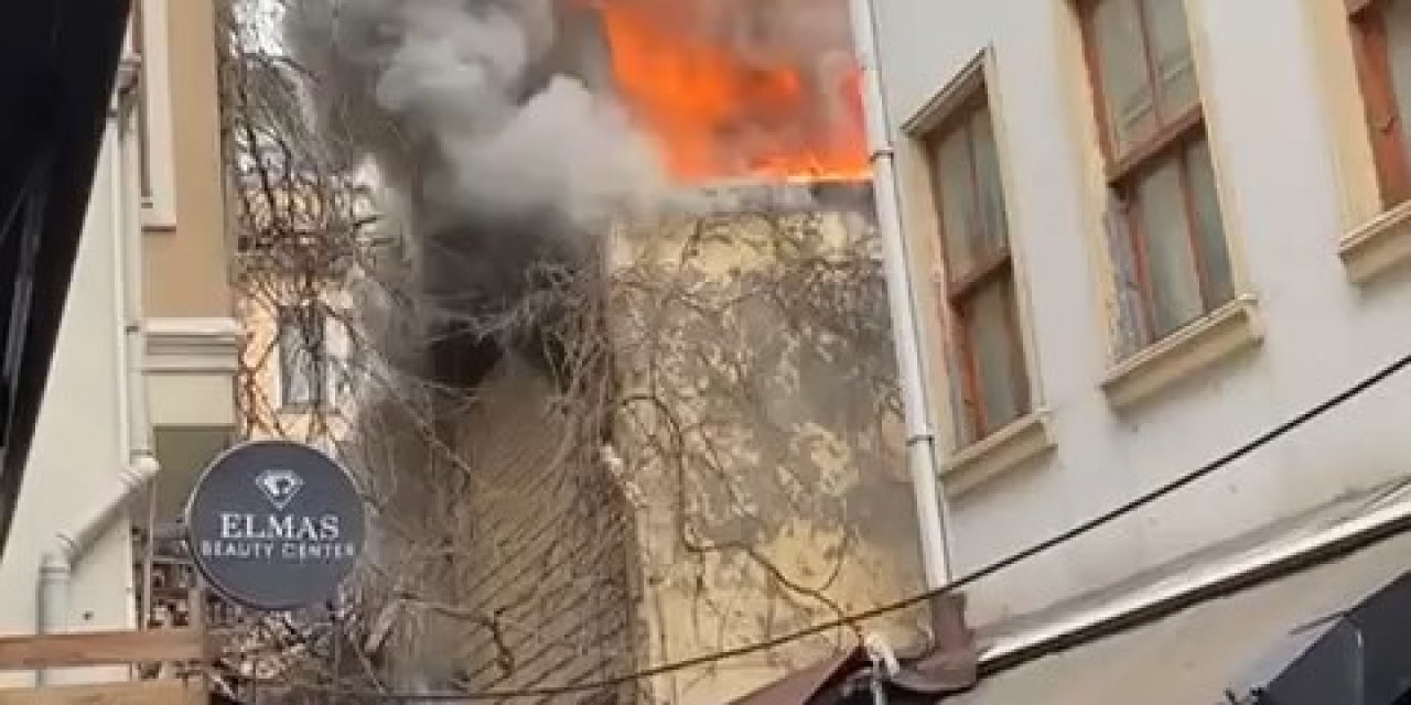 İstanbul - Ortaköy'de Restoranda Yangın - 2