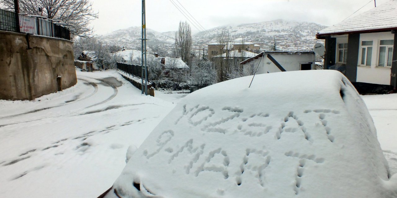 Yozgat, Kar Yağışıyla Beyaza Büründü
