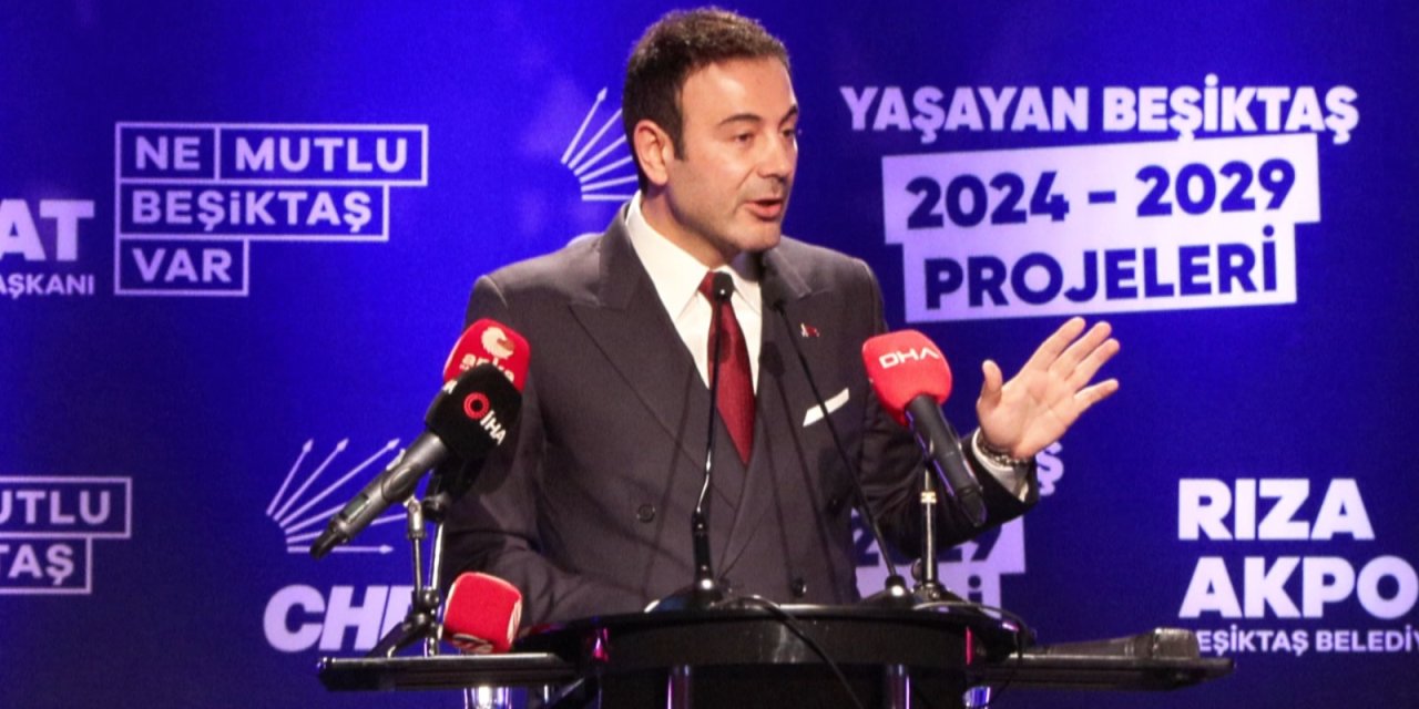 Chp’nin Beşiktaş Belediye Başkan Adayı Rıza Akpolat, Projelerini Tanıttı