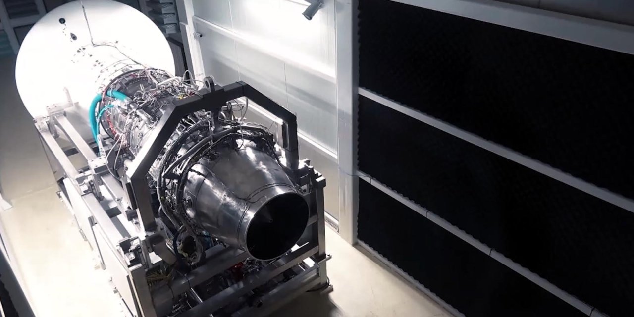 Türkiye'nin İlk Askeri Torbofan Motoru Çalıştırıldı