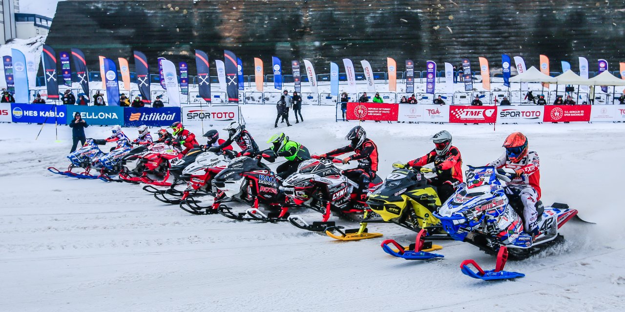 Dünya Kar Motosikleti Türkiye Etabı Yarışında Yer Alacak 16 Finalist Belli Oldu