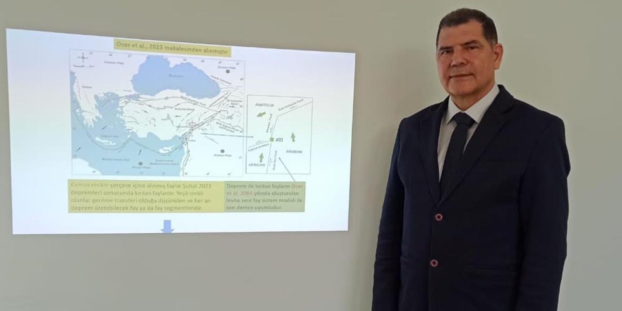 Prof. Dr. Över: Ölüdeniz Fayı Hatay'dan Geçmiyor, Kentte Büyük Bir Deprem Beklemiyoruz