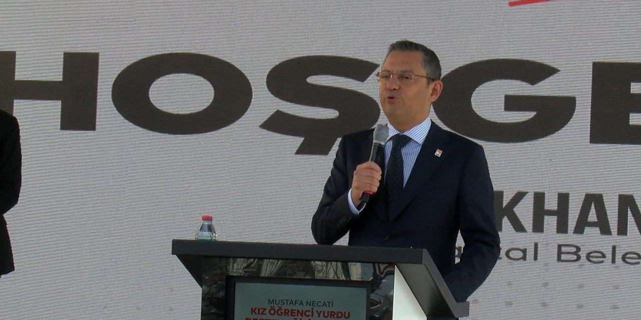 İstanbul- Chp Genel Başkanı Özgür Özel Kartal'da Toplu Açılış Törenine Katıldı