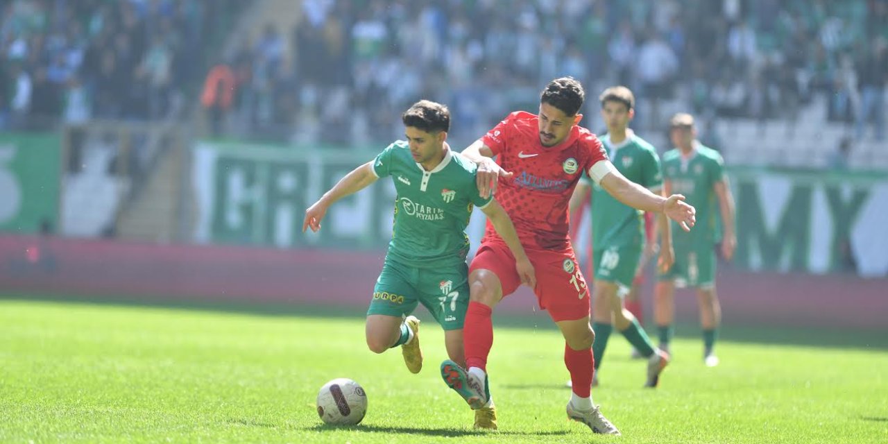 Bursaspor - Serik Belediyespor: 2-2