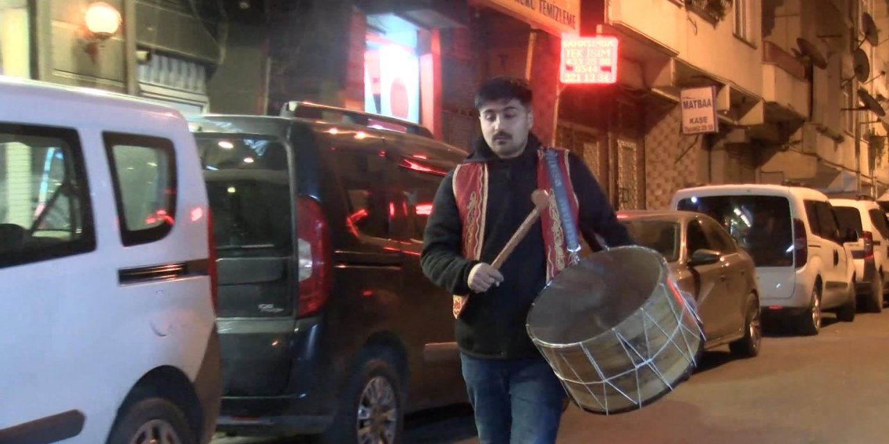 İstanbul-istanbul'da Ramazan Davulcuları Göreve Başladı