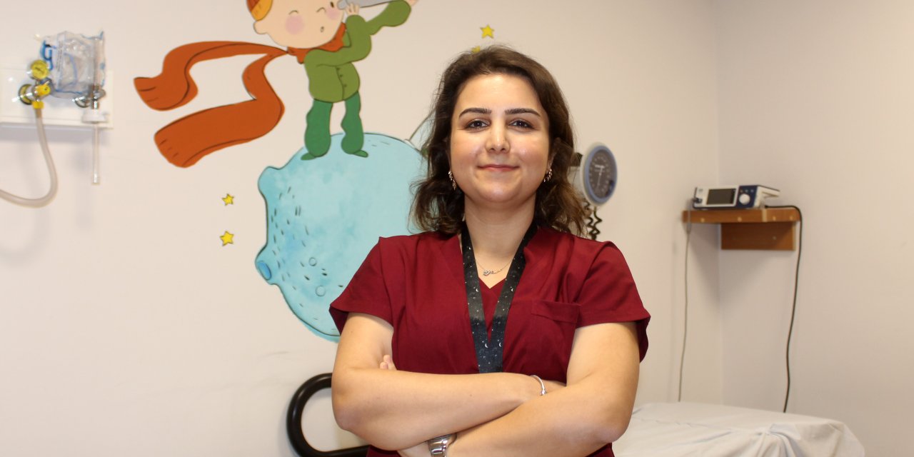 Lösemiyi Yenip Hemşire Olan Merve, Kanserli Çocukların Umudu