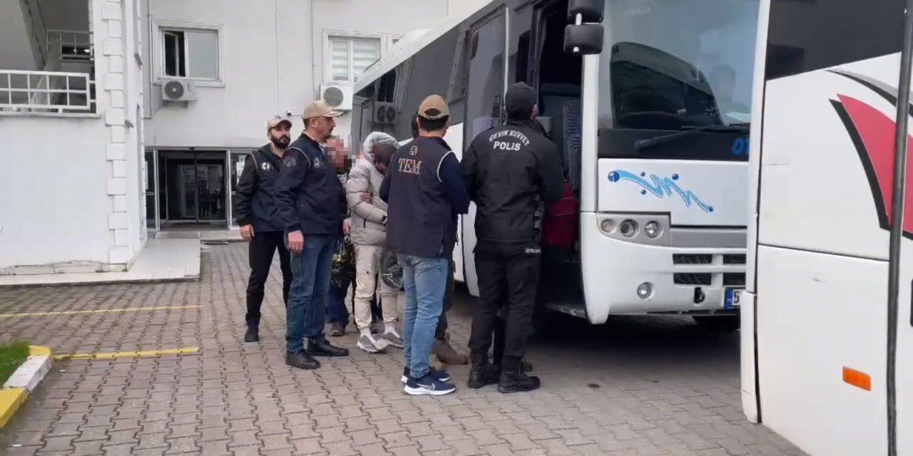‘Bozdoğan-11’ Operasyonunda Yakalanan 33 Deaş Şüphelisi Adliyede