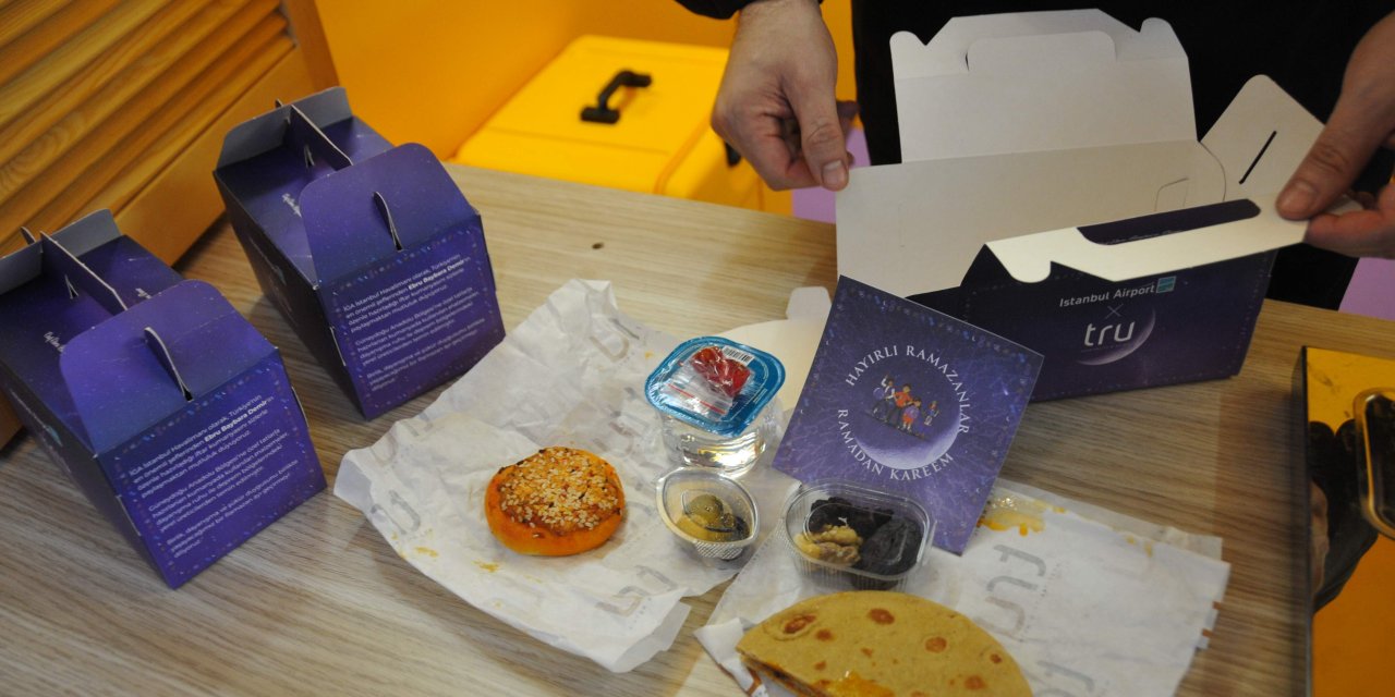 İstanbul Havalimanı'nda Ramazan Heyecanı