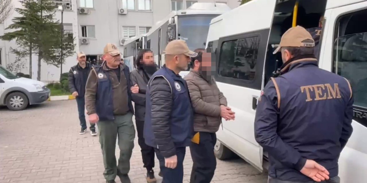 Sakarya'da ‘Bozdoğan-11’ Operasyonunda Yakalanan 14 Deaş Şüphelisi Tutuklandı