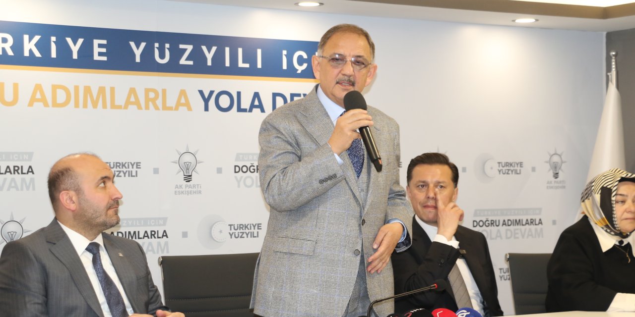 Özhaseki: Chp'li Belediyeler Çalışmayıp Çalışıyor Gibi Gösteriyor