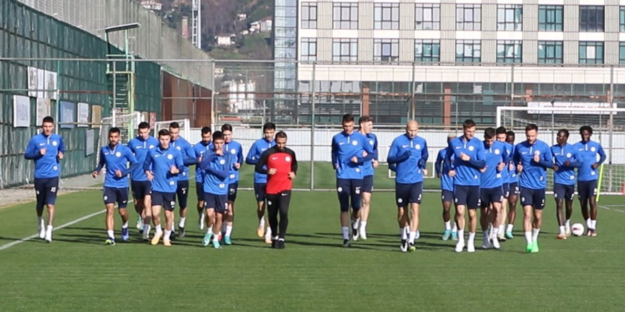 Çaykur Rizespor’da Gaziantep Fk Mesaisi Devam Ediyor