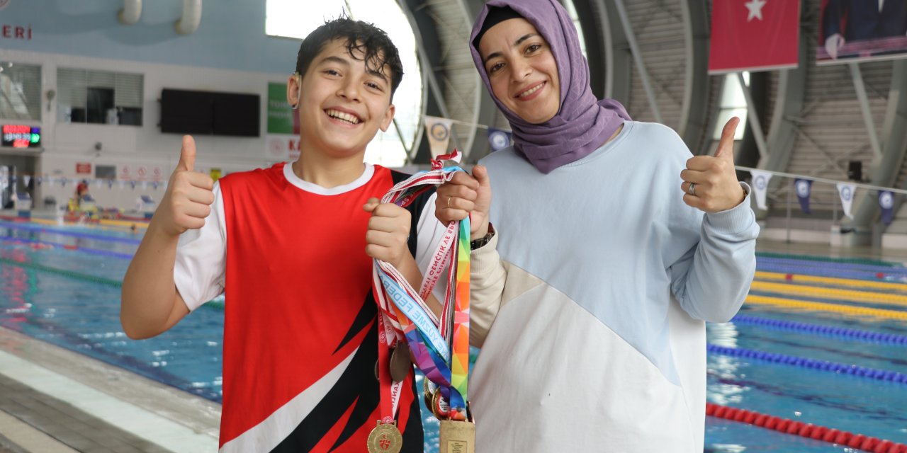 Boğulma Tehlikesi Geçirip Yüzmeye Başlayan İşitme Engelli Ahmet'in Hedefi, Avrupa Şampiyonası