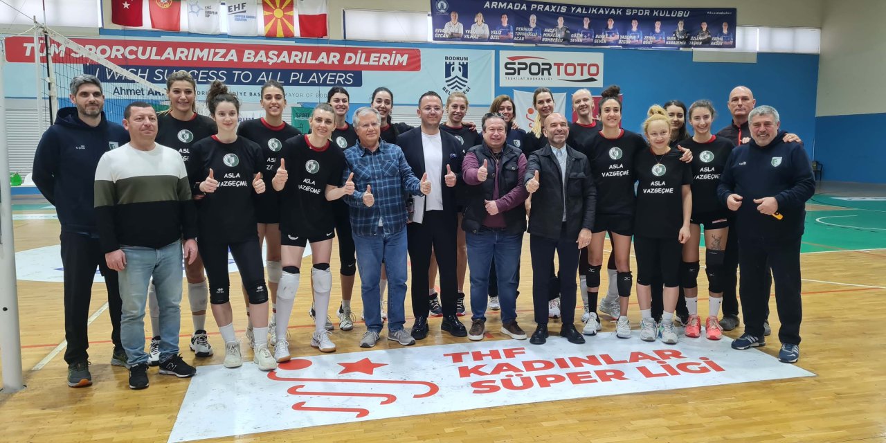 Bodrum Belediyesi Bodrumspor Sultanlar Ligi'ne Gidiyor