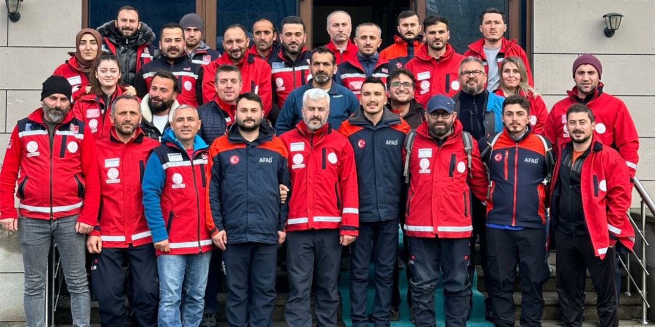 Rize MEB AKUB Ekibi Afet Eğitimini Tamamladı!
