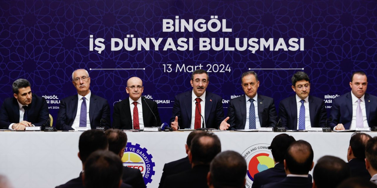 Cumhurbaşkanı Yardımcısı Yılmaz, Bakan Şimşek İle Bingöl’de (3)