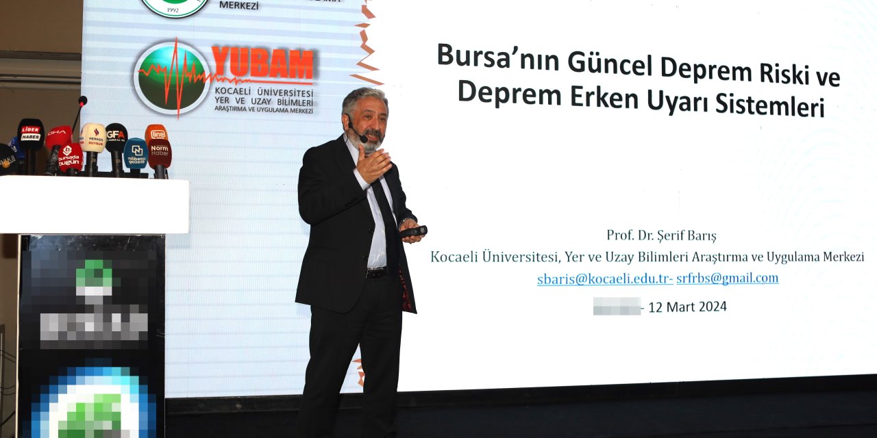 Prof. Dr. Barış: Bursa'da İznik Ve Gemlik Fayı Aynı Anda Kırılırsa 7.7 Büyüklüğünde Deprem Olur