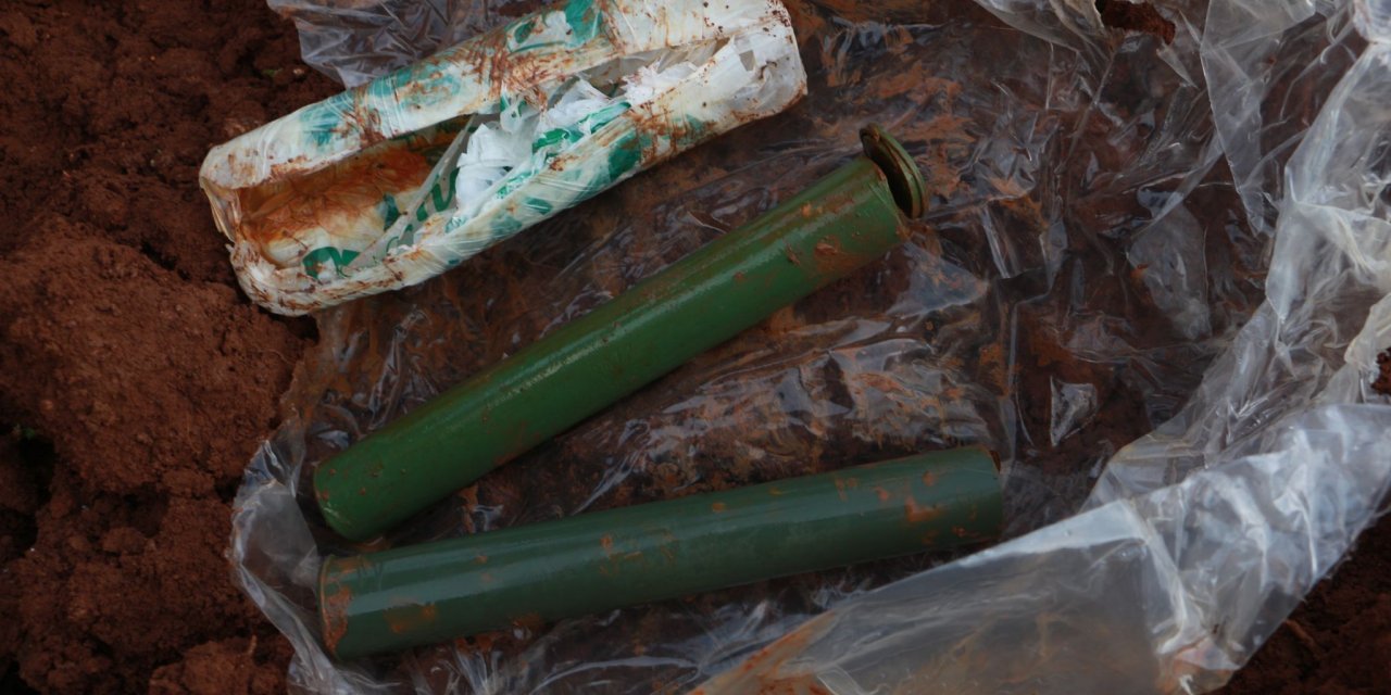 Siirt'te Pkk'ya Ait Mühimmat Ele Geçirildi