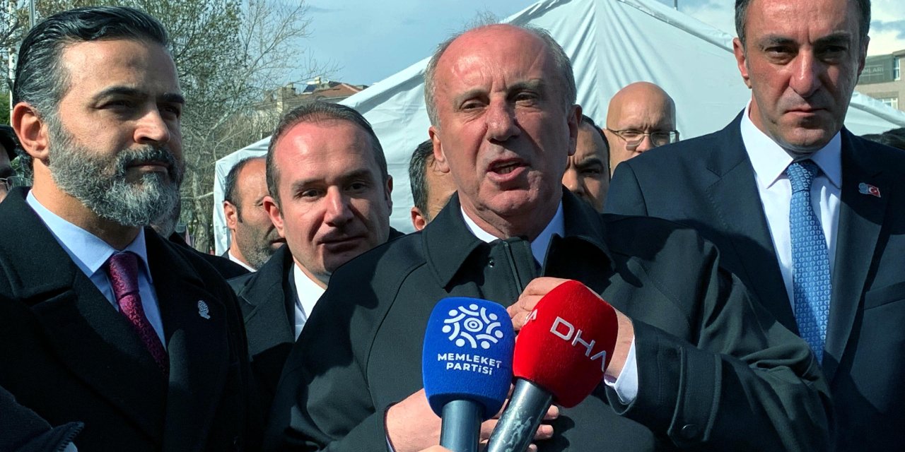 Muharrem İnce: Erdoğan Çekilse Bile Kamu Davası Devam Ediyor