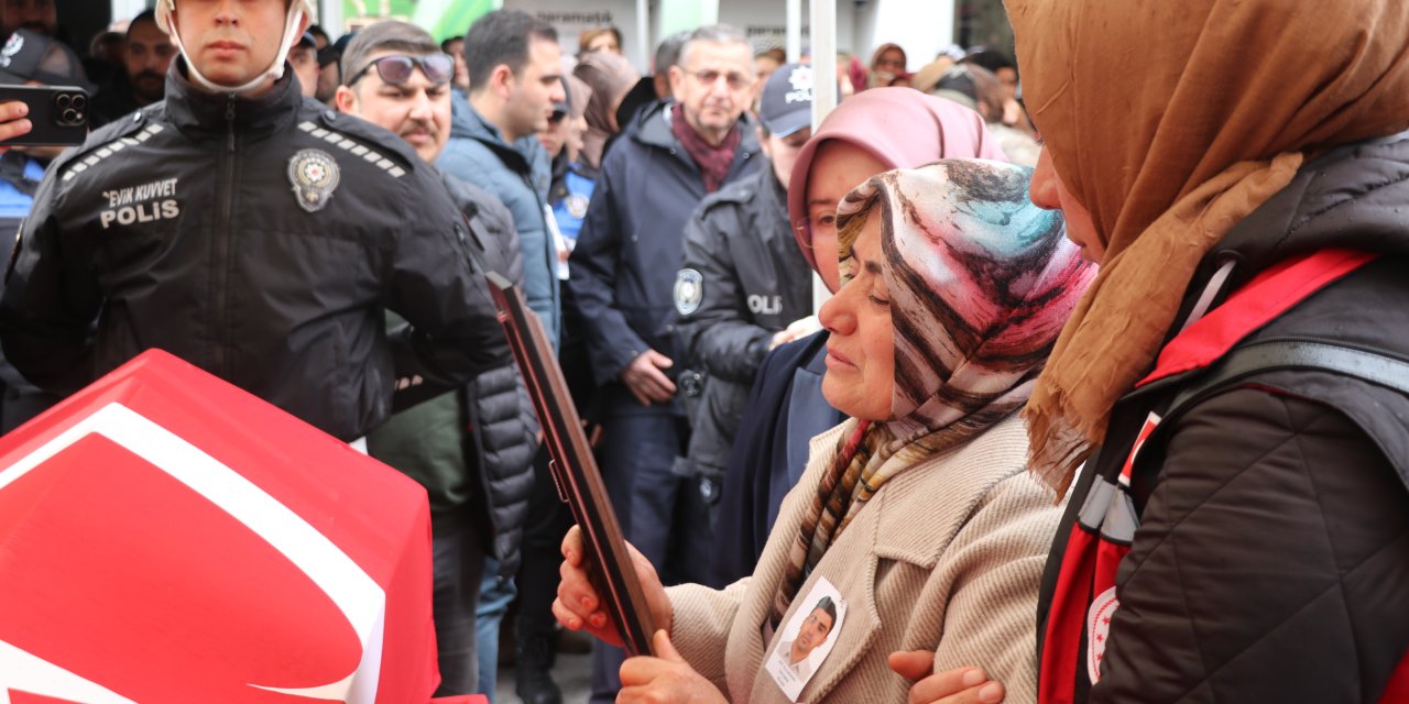 Kaza Şehidi Polis Memuru, Son Yolculuğuna Uğurlandı