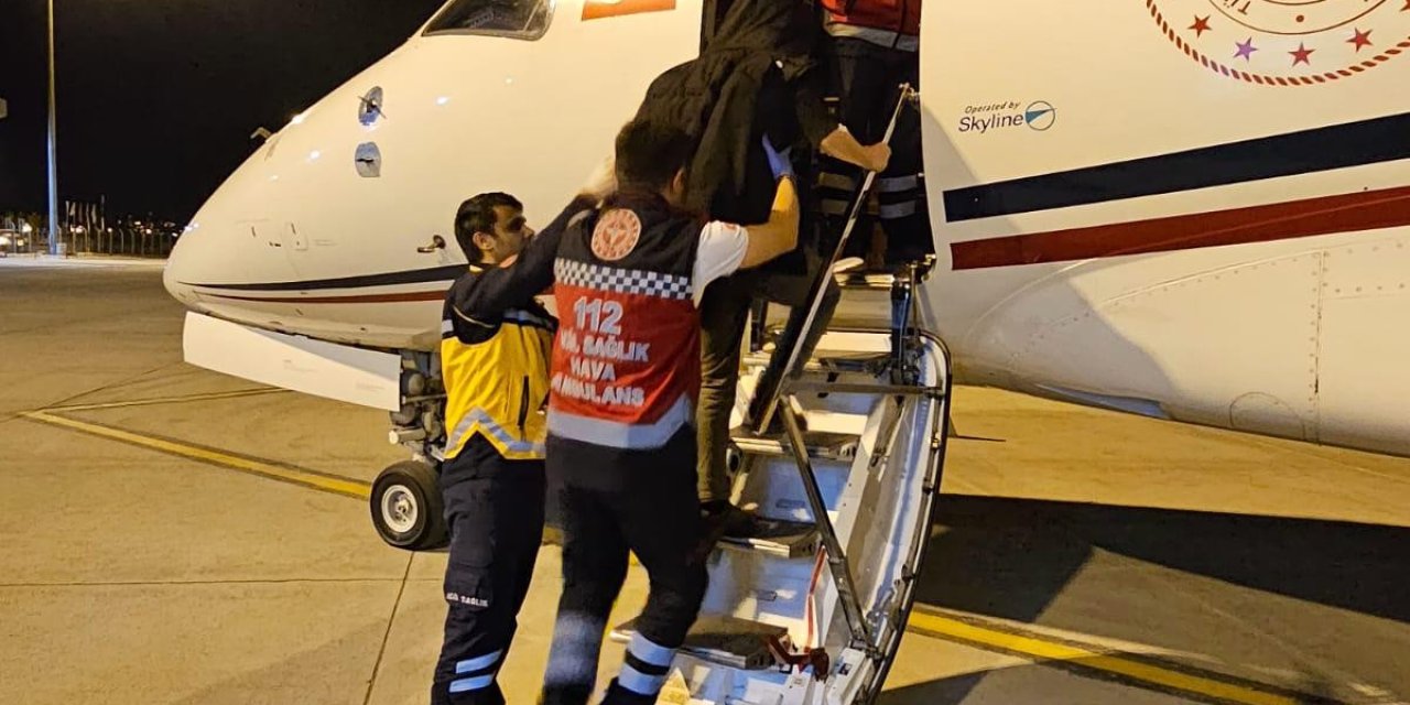 Ambulans Uçak, 13 Yaşındaki Çocuk Hasta İçin Havalandı