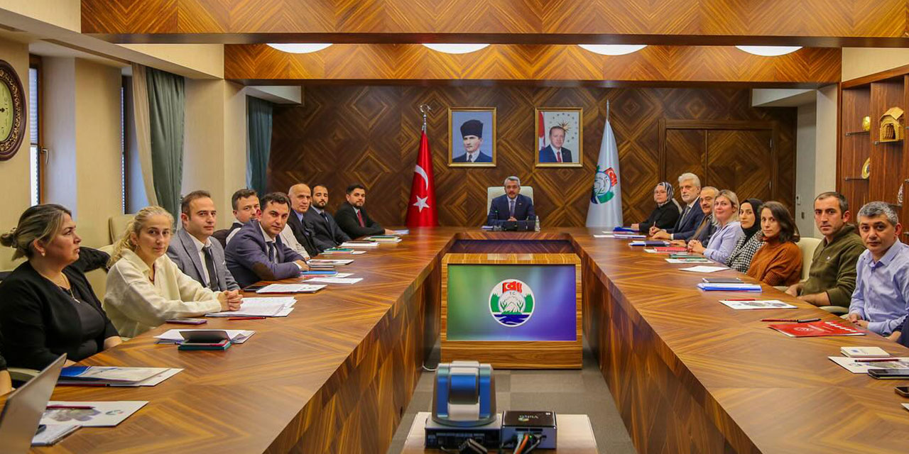 Vali Baydaş’tan değerlendirme toplantısı