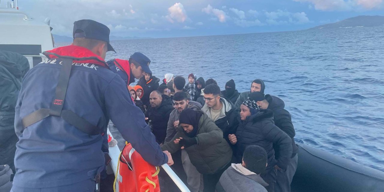 Bodrum’da 37 Kaçak Göçmen Yakalandı, 34 Kaçak Göçmen Kurtarıldı,