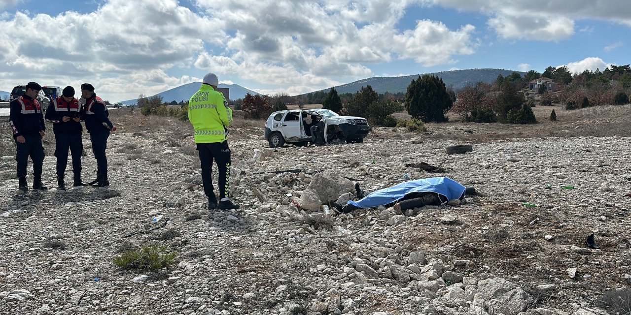 Takla Atan Otomobilin Sürücüsü Öldü