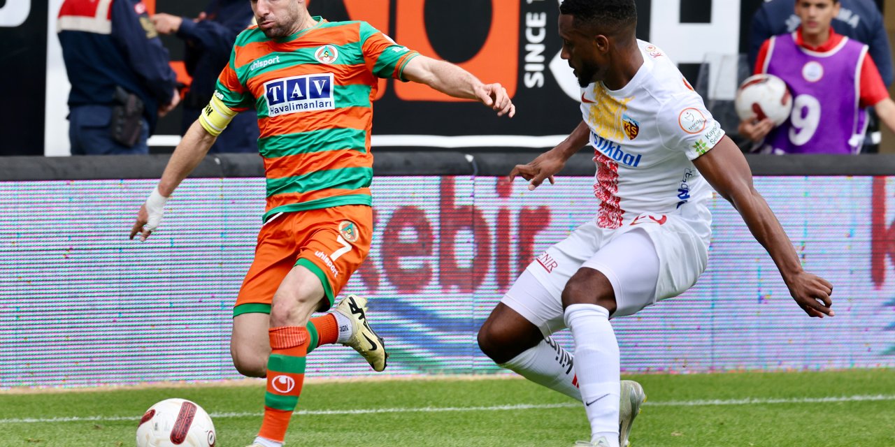 Alanyaspor - Kayserispor: 1-0
