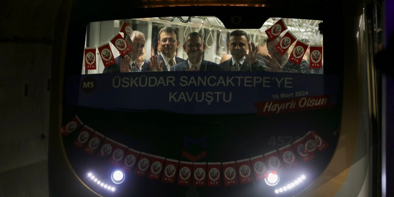 İstanbul - (Geniş Haber)-  Özel Ve İmamoğlu Sancaktepe'de Metro Hattı Açılışında Konuştu