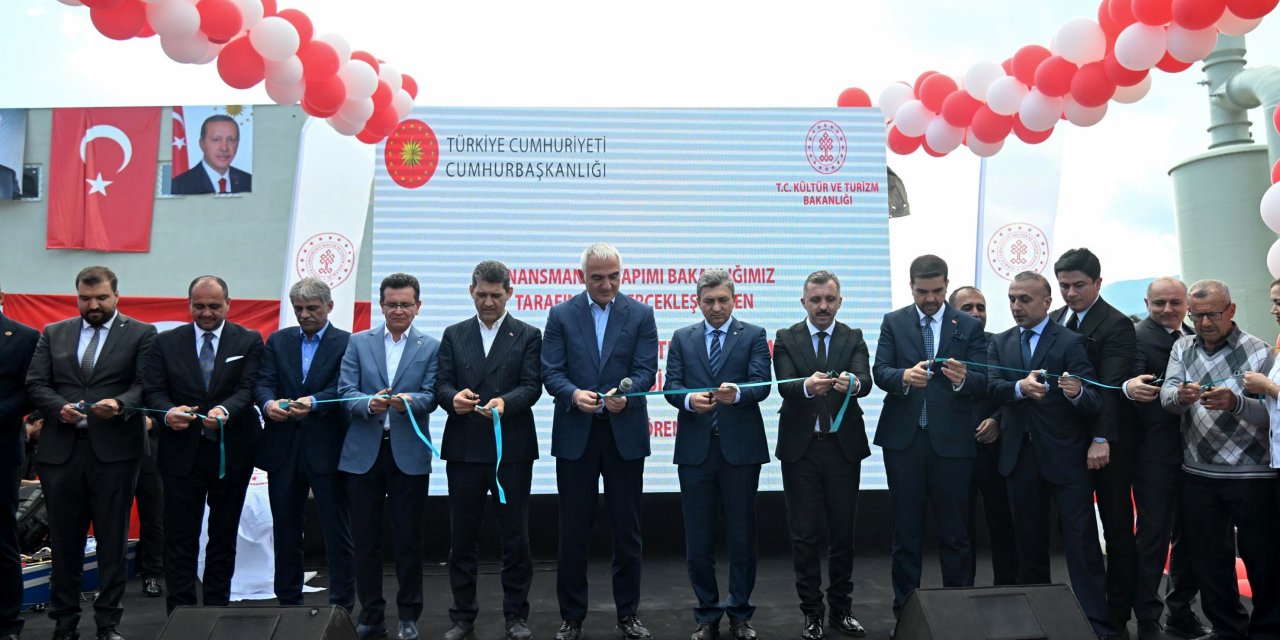 Bakan Ersoy, Atık Su Arıtma Tesisini Açtı