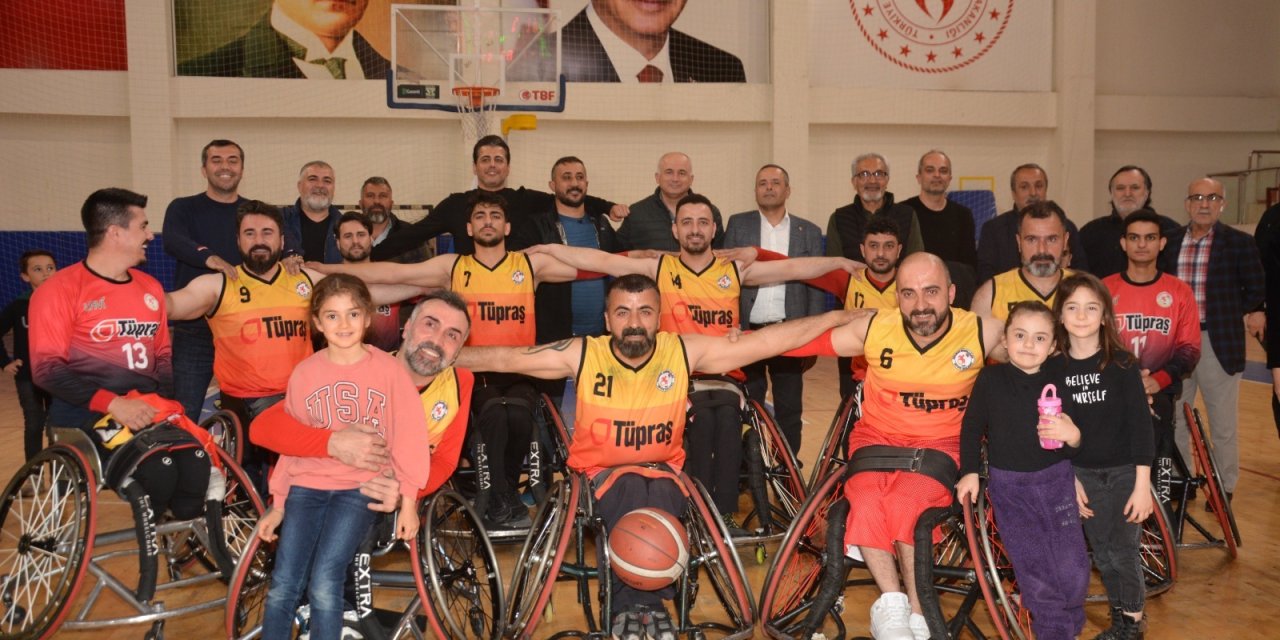 Batman Engelliler Spor Kulübü - İzmir Rehabilitasyon Spor: 67-57