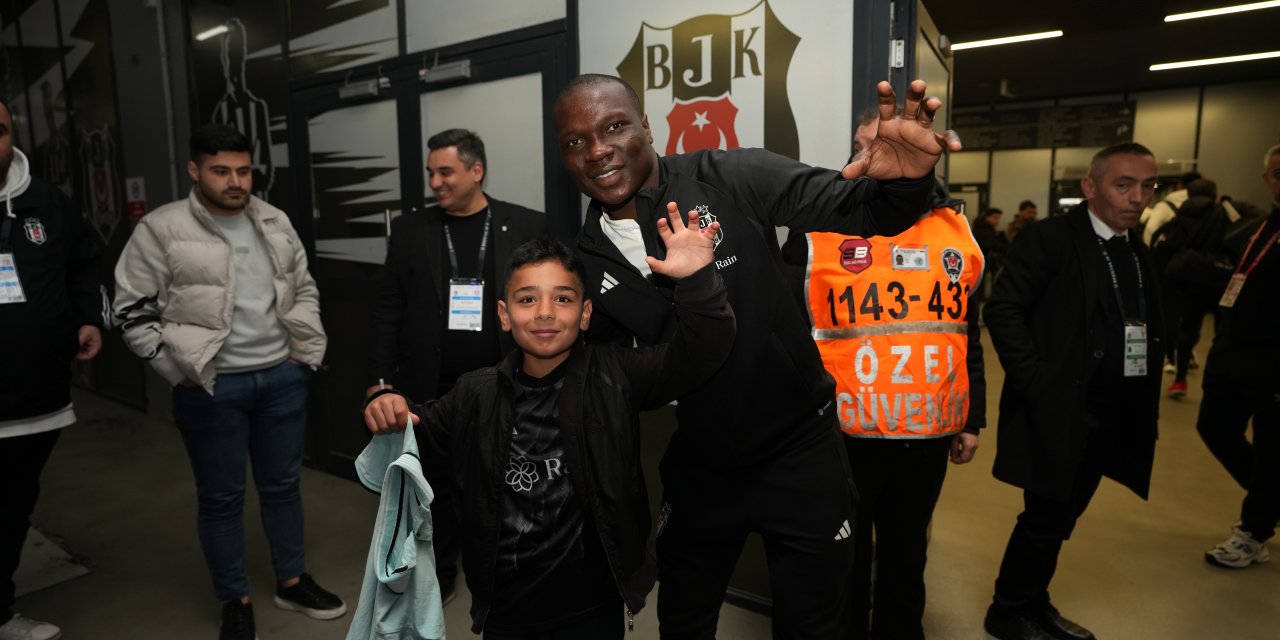 Futbolun Gülen Yüzü Emir’in Hayali Gerçek Oldu: Aboubakar İle Kavuştu