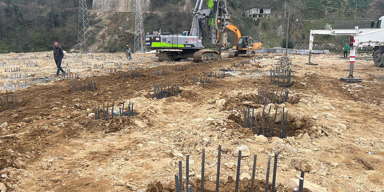 Güneysu'da 100 yataklı devlet hastanesi inşaatına başlandı