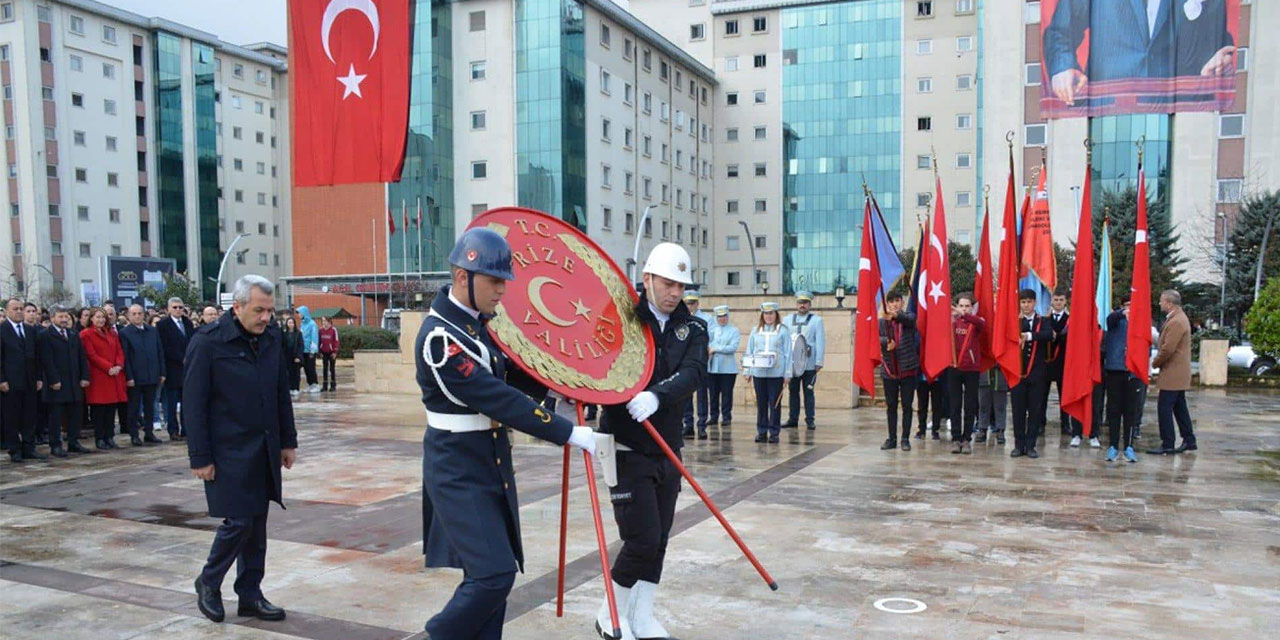 18 Mart Çanakkale Zaferi ve Şehitleri Anma Günü Rize'de Anıldı