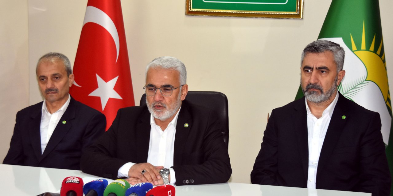 Hüda Par Genel Başkanı Yapıcıoğlu: Adaylarımızı Geri Çekmek İçin Aday Göstermedik