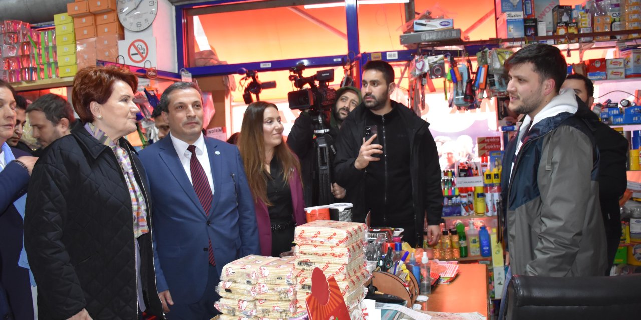 Akşener: Diyorlar Ki Erdoğan'a Oy İstiyor, Ne Alakası Var Kardeşim