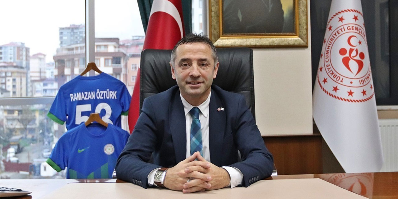 Rize Gençlik ve Spor İl Müdürü Ramazan Öztürk’ün Acı Günü
