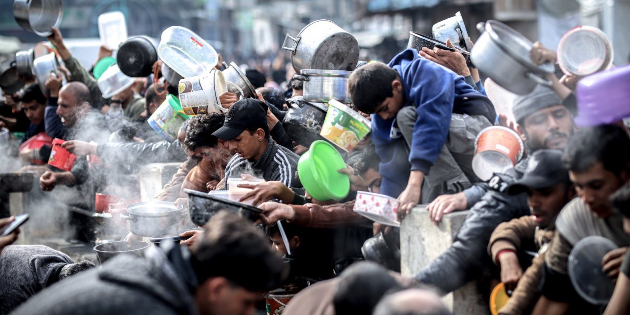 Gazze En Yüksek Seviye Kıtlıkla Karşı Karşıya