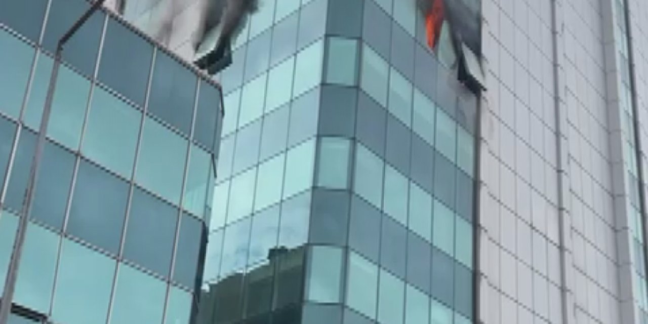 İstanbul - Zeytinburnu'nda İş Merkezinde Yangın - 1