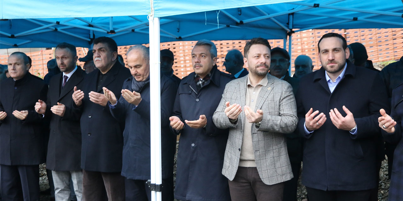 Rize'de Kültür Çarşısı'nın Temeli Atıldı